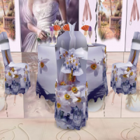 table mauve 4P. 1